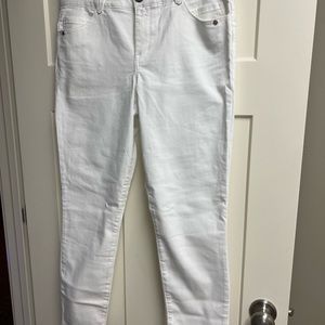 NWOT Democracy “ab” technology jeans white